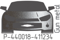 Gun metal pearl P-440018-411234